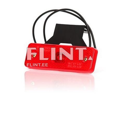 Tuli W44 12-24V punane kronsteiniga (98x32x25mm)