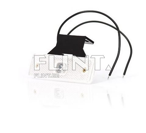 Tuli W44 12-24V valge kronsteiniga (98x32x25mm)