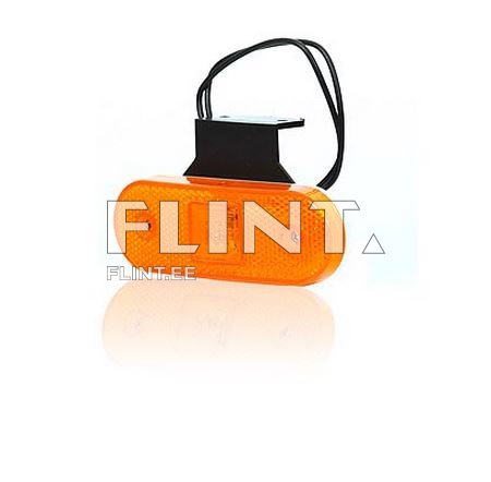 Tuli W47 12-24V kollane kronsteiniga (114x40x25mm)