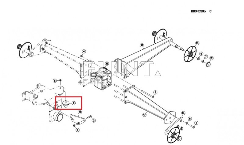 Kummipuhver Kuhn 83030008