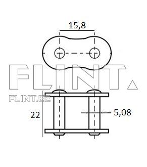 Ketilukk New Holland 86537460 (kett 10A) 15.8