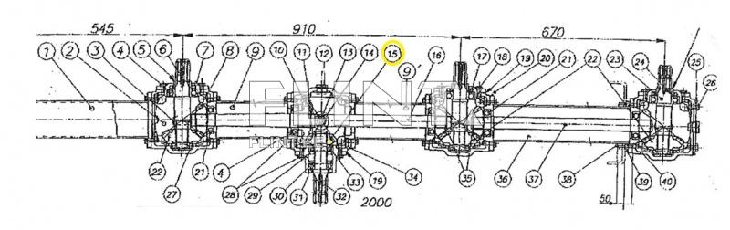 Reduktori koonus hammasratas 9476 (z13, ava 40mm)