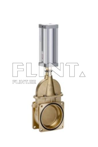 Siiber kahe flantsiga 6" 150x180mm (+ pneumosilinder 580) MZ