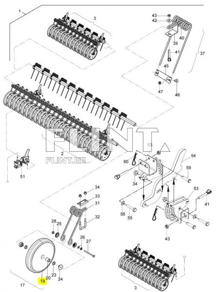 Ratas Amazone 330x65 LE373 (15/55 10PRAW 13318)