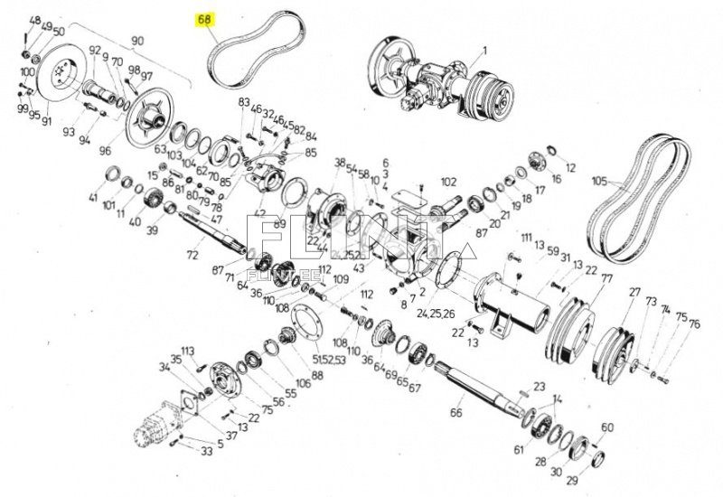 Rihm HM50-2240 /45x22x2150