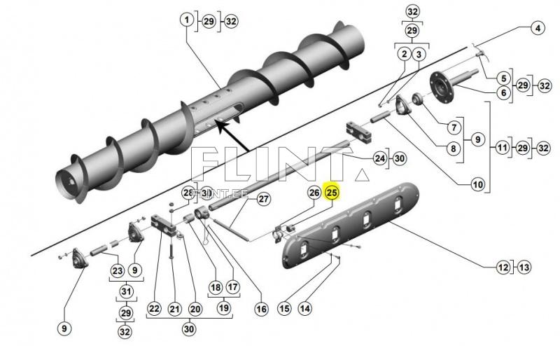 Sõrme puks 10.08.01.025A RSM (54-0034) plast