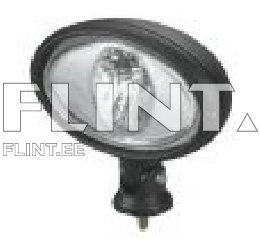 Toode on ovaalne lamp, millel on must raam ja selge klaaslens. Lamp on kinnitatud musta alusega, mis võimaldab selle paigaldamist.