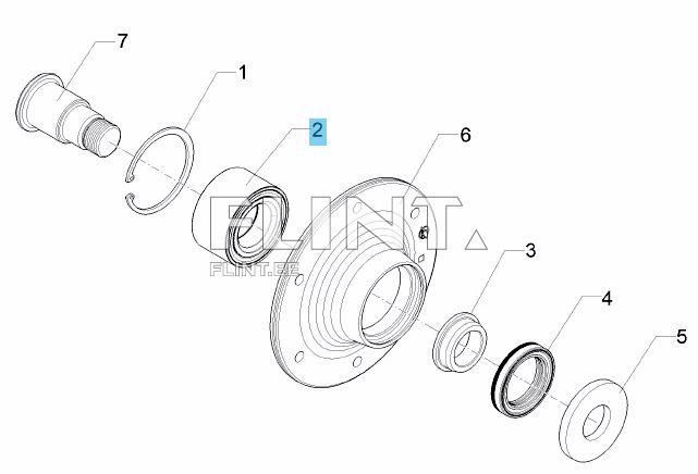 Laager (D92/50x50; 31910033/31910020) Lemken Rubin 12