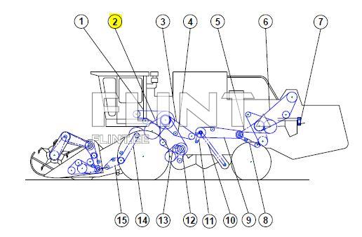 Rihm 68-24-2485Li (2600) 6201246 (Optibelt Agro Power) 6201592