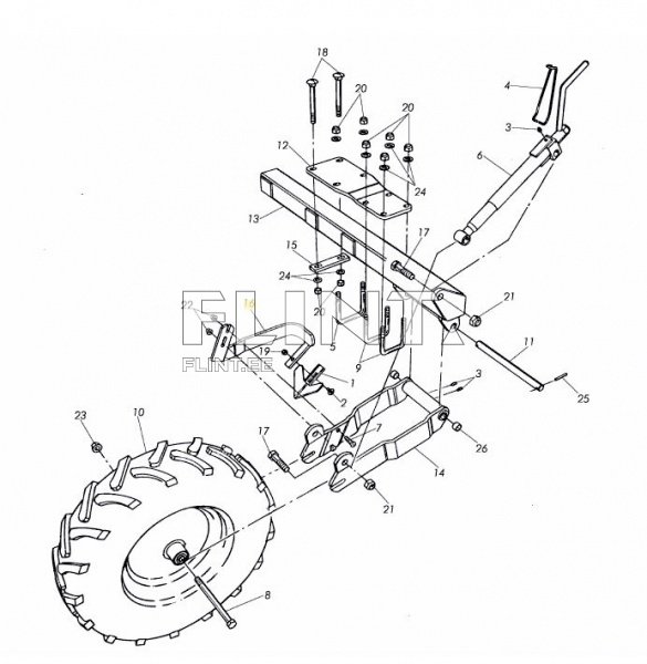 Puhasti kinnitushoob Väderstad 449388