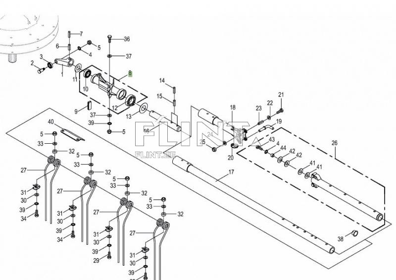 Lati kinnitus Krone 2682761