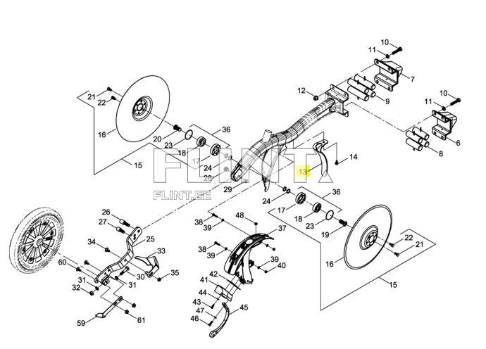 Kaitse Horsch 23044002 TurboDisc II
