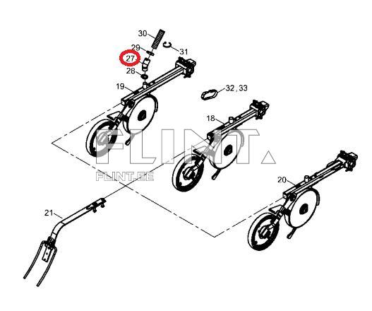 Seemendi vooliku ots Horsch 00190189