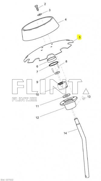 Markiiri ketas 360x4 Amazone 206224