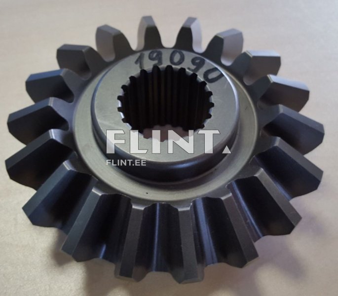 Toote pilt kuvab tükki musta metalli, mis on hammasrattakuju. Ratta keskosas on ümmargune auk, millel on näha lõikeid. Ratta ääred on teravad ja hammastega, mis ulatuvad väljapoole.