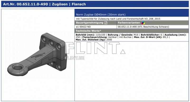 Veosilm Scharmüller 00.652.11.0 (110x100) silm 40mm
