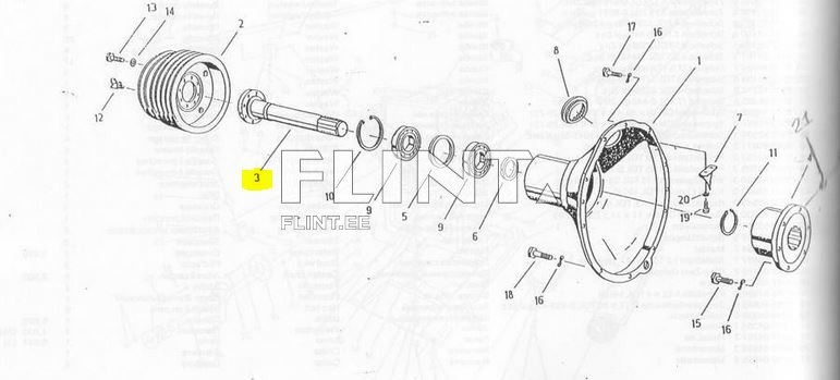 Võll 4240027710 52/03 E-516