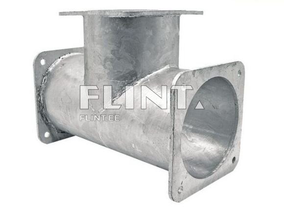 T-flants 90C 8"x8"x8" (180x180x180mm)