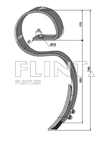S-pii 70x12 (otsaga)
