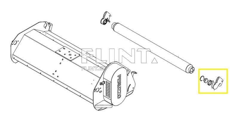 Peruzzo tugirulli pale kmpl. (vasak) 05050626