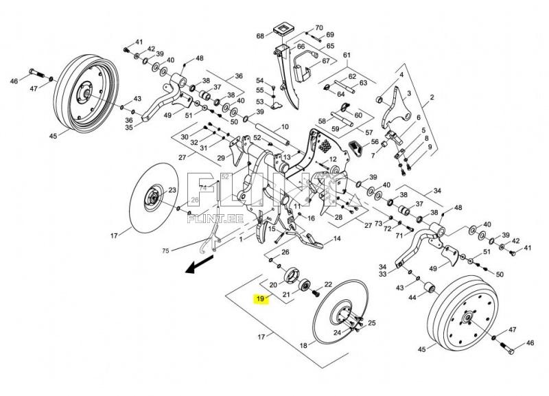 Laagri kmpl. Horsch 23042700