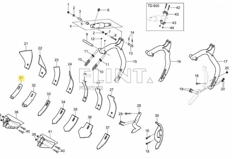 Pii ots 50mm Marathon Väderstad 498382