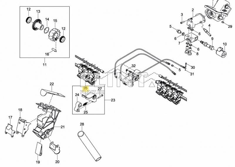Põhja klapp Väderstad 307191