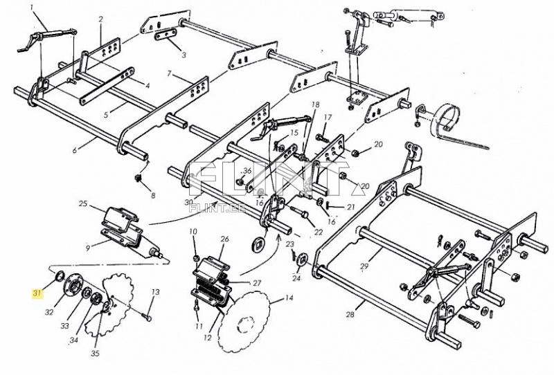 Rummu V-tihend V-38 Väderstad 413545