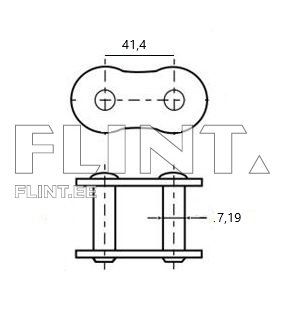 Ketilüli New Holland DR10135 (kett CA550)