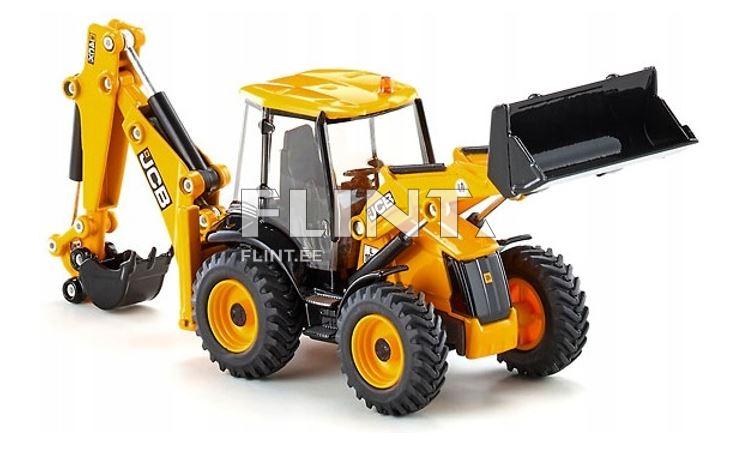 Ekskavaator JCB 4CX SIKU 1:50 (180x51x84mm)