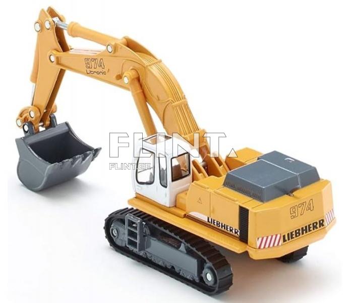 Ekskavaator Liebherr SIKU 1:87 (151x55x69mm)