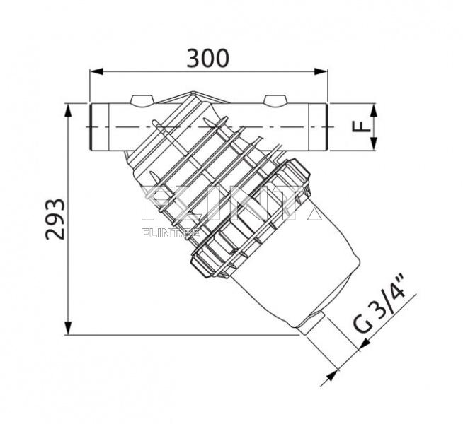 Filter ARAG 3332072 (23 m3/h) 2" välis