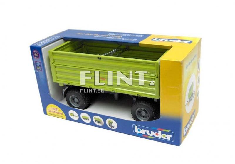 Haagis Fliegl kolmele küljele kallutatav (47,9x18,1x18,9cm) Bruder