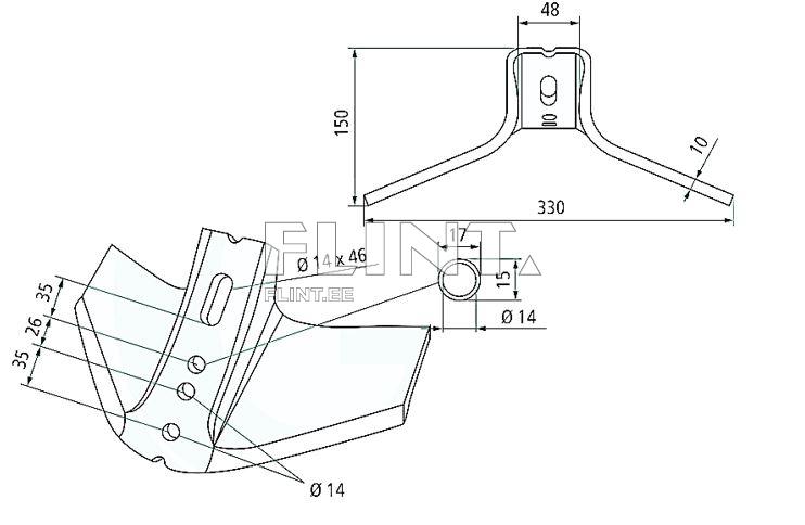 Hanijalg 330x10 (Vogel&amp;Noot CV008007)