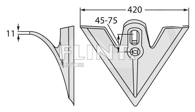 Hanijalg 420x11 (45-75 ts-ts)