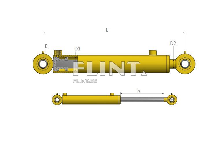 Hüdrosilinder GC-80.50.500.000.00