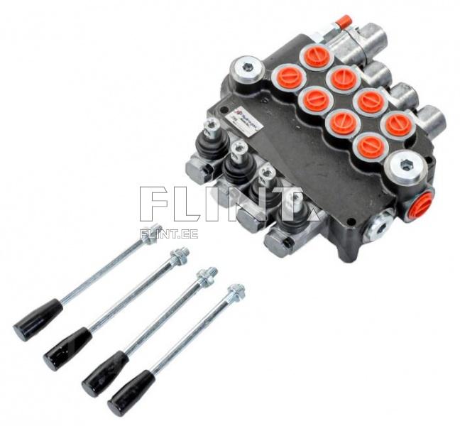 Hüdrojagaja 4 sekts. 1 ujuv 80l/min