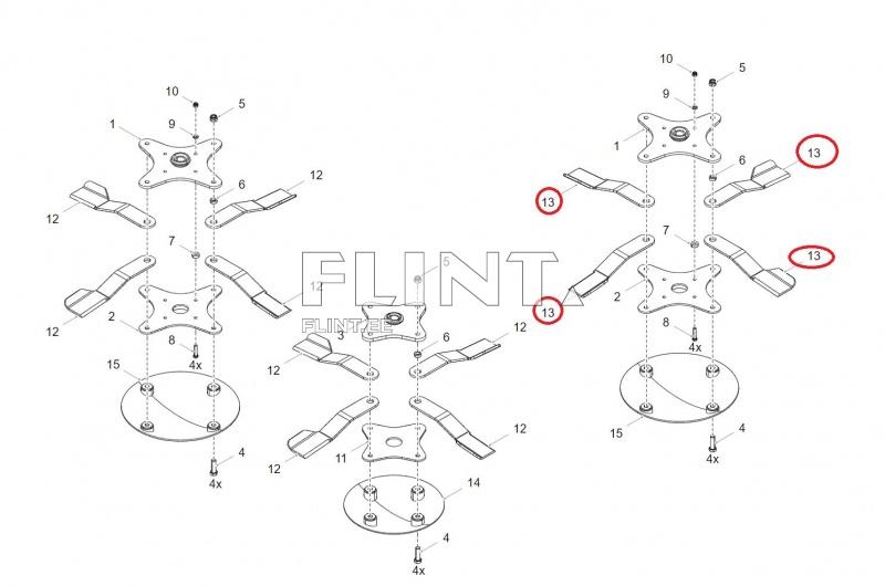 Jäätmaaniiduki tera Bednar MZ (KM060135) L