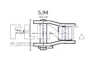 Ketilukk John Deere AL14908 (kett 12A-1) 19.05