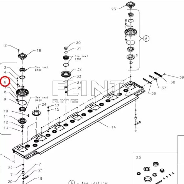 Laagrikorpus Kverneland KT55399000 