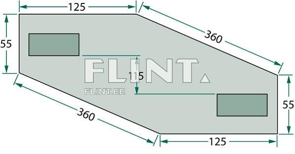 Kiirkonksud EURO (2tk) sirgel plaadil