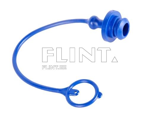 Kiirühenduse kaitse 3/8" PVC sinine ISA