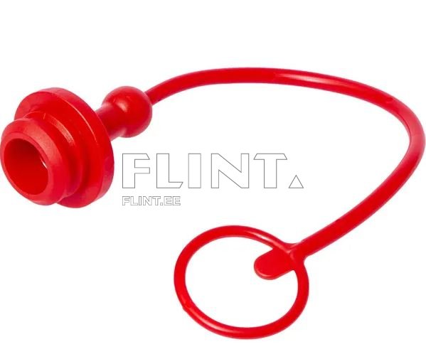 Kiirühenduse kaitse 3/8" punane ISA