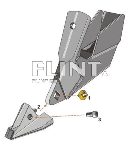 Kinnituspoldi komplekt Bourgault