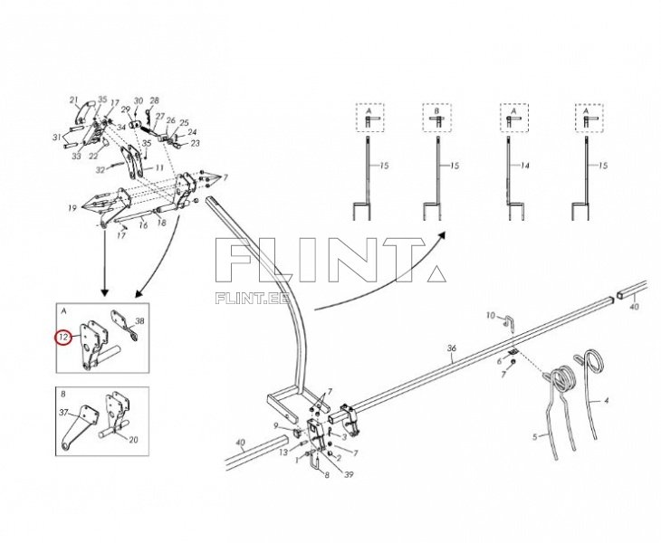 Kronstein FH offset Väderstad 449962