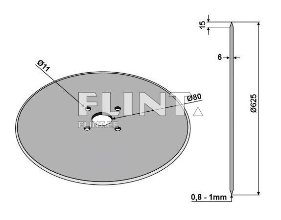 Külviku ketas 625x6mm