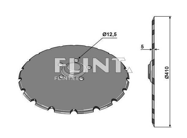 Külviku ketas Väderstad 410x5 - 451371