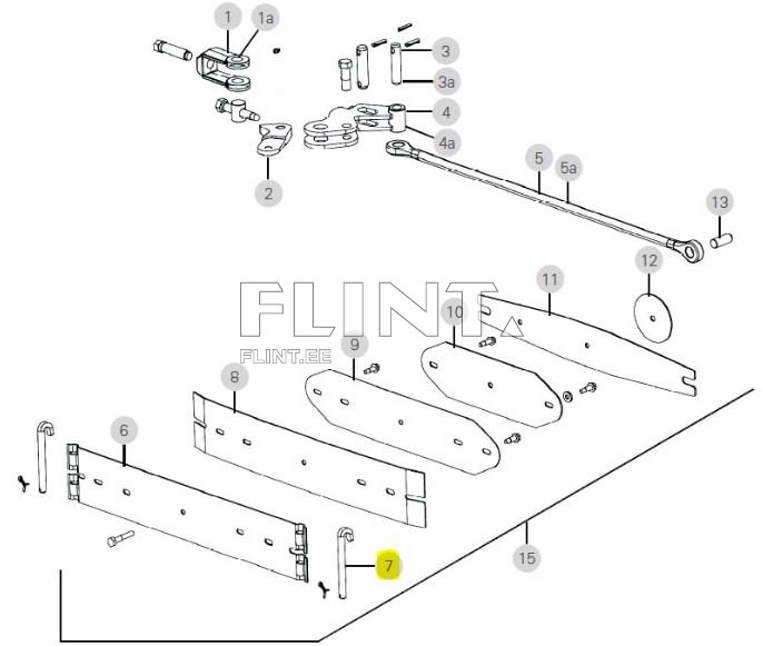Vedrupaki polt KK057089 Kverneland