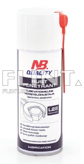 Roostelahusti tugevatoimeline 400ml L22 NBQ