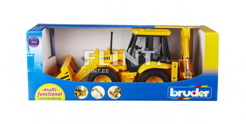 Laadurekskavaator JCB 4CX (52x16x 8,5cm) Bruder